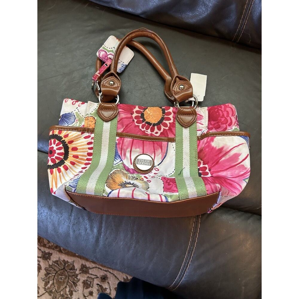 Tyler And Today Satchel Purse With Leather handle